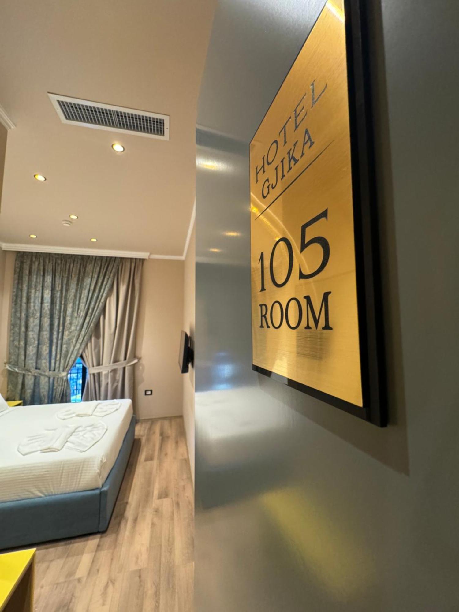 Hotel Gjika Tirana Buitenkant foto