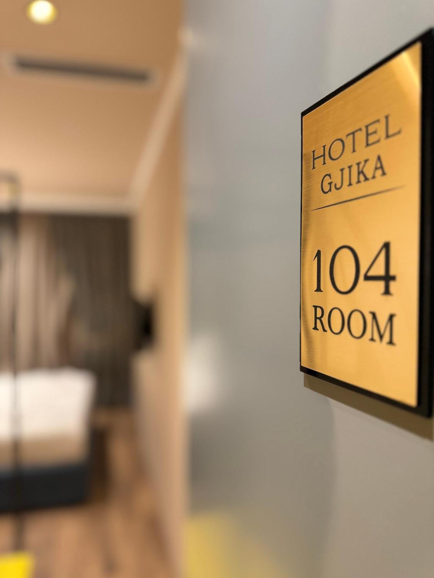 Hotel Gjika Tirana Buitenkant foto